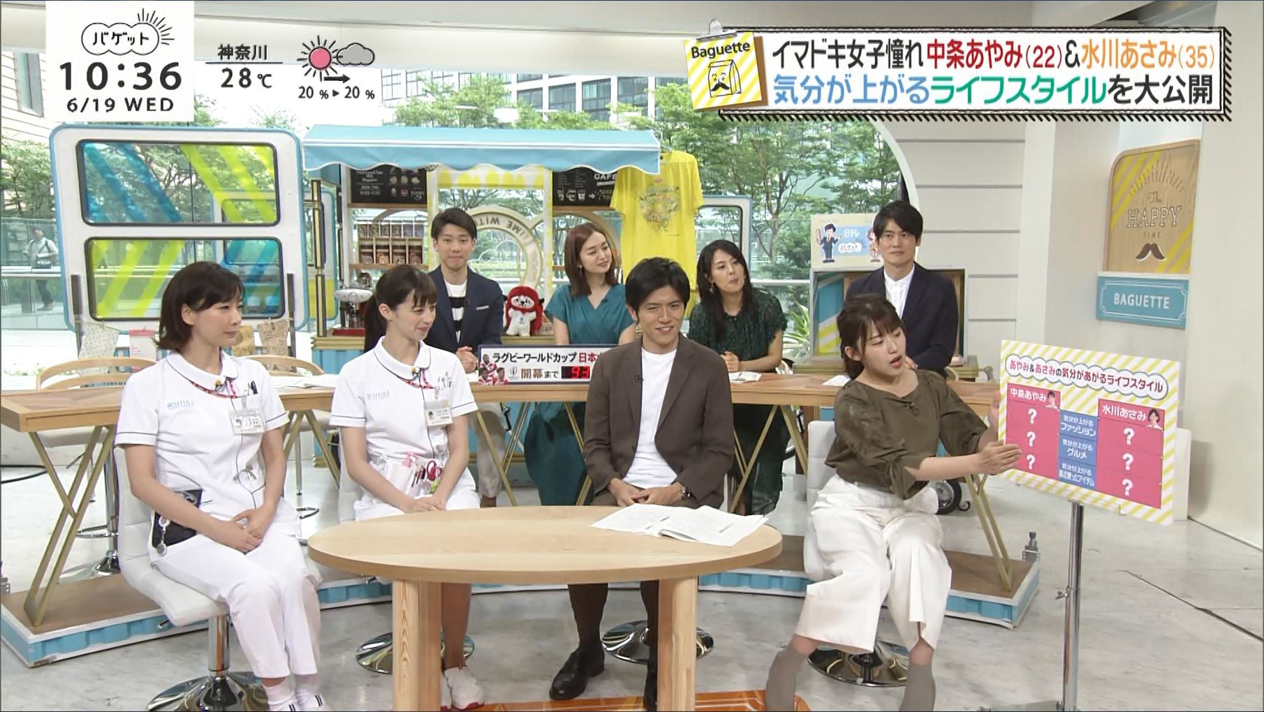 尾崎里紗 バゲット 19 06 19 女子アナキャプでも貼っておく 乙hime