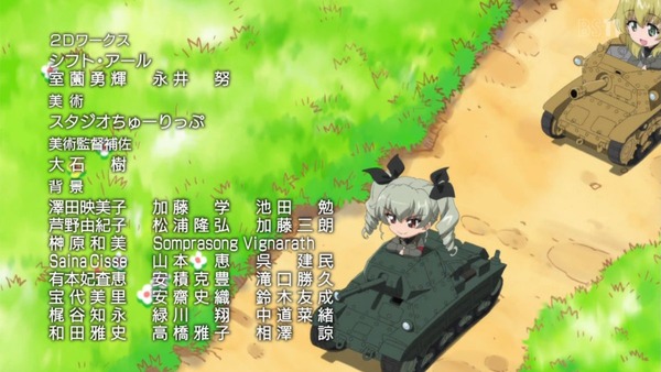 ガールズ&パンツァー これが本当のアンツィオ戦です (207)