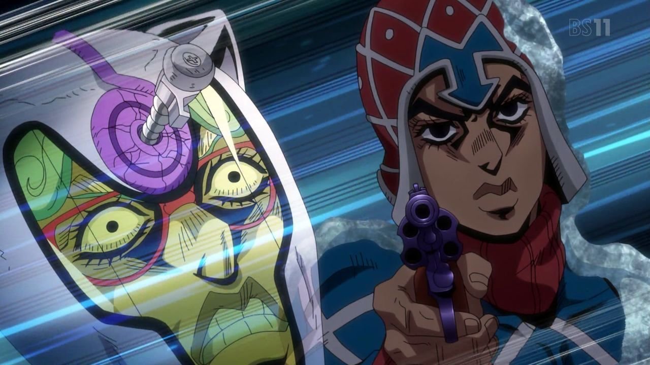 ジョジョの奇妙な冒険 5部 19話感想 ジョルノとミスタはオチまで最高 覚悟とは 暗闇の荒野に 進むべき道を切り開くことだッ 画像 管理人コメント追記 黄金の風 ポンポコにゅーす ファン特化型アニメ感想サイト ジョジョの奇妙な冒険 5部 19話感想 ジョルノとミスタはオチまで最高 覚悟とは 暗闇の荒野に 進むべき道を切り開くことだッ 画像 管理人コメント追記 黄金の風 ポンポコにゅーす ファン特化型アニメ感想サイト