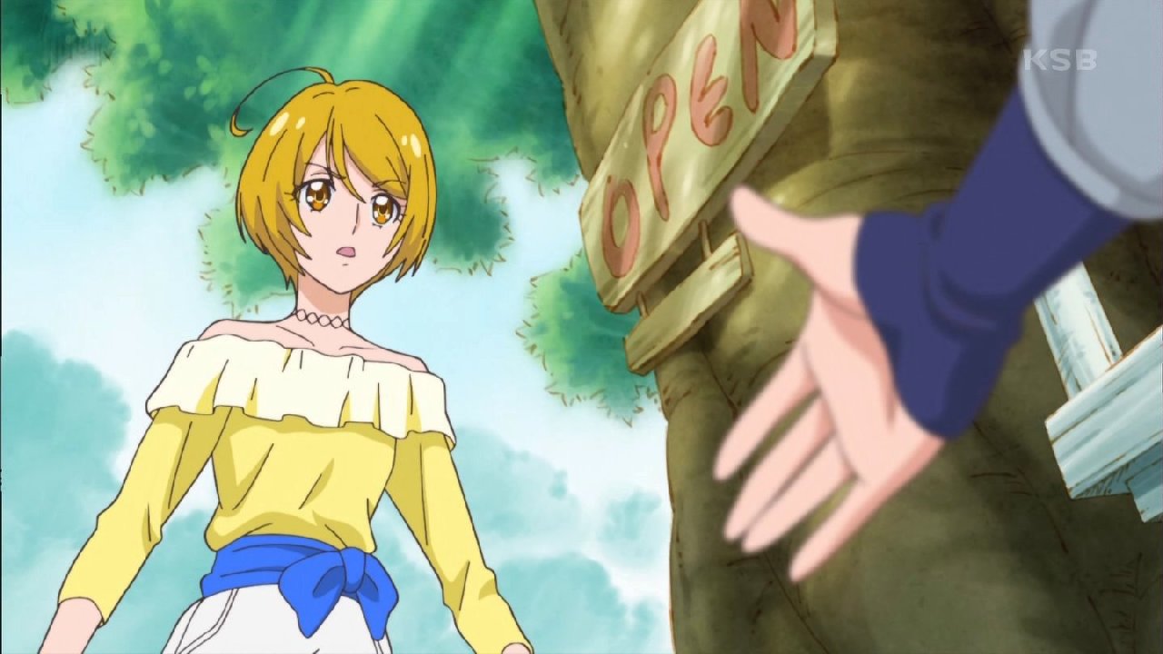 Hugっと プリキュア 8話感想 転校生 ほまれと縁あるスケート王子 一目で正体を見抜くアンリ 画像 ポンポコにゅーす ファン特化型アニメ感想サイト