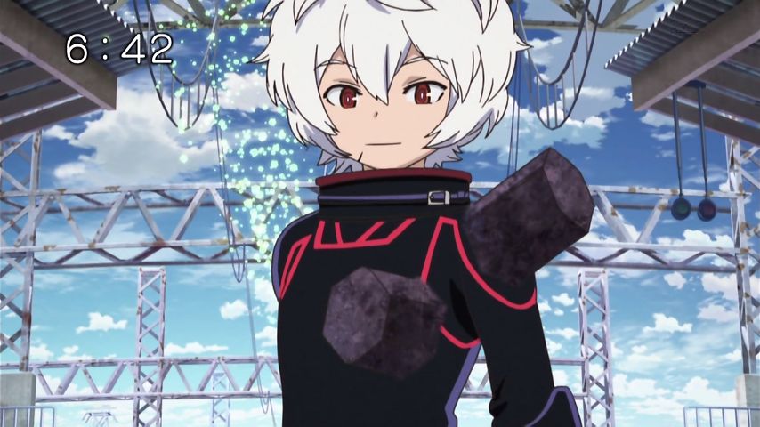 ワールドトリガー 8話感想 ブラックトリガーで三輪隊を一蹴 おにぎり美味しそうで千佳とユーマ微笑ましくてイイね 画像 実況 ポンポコにゅーす ファン特化型アニメ感想サイト