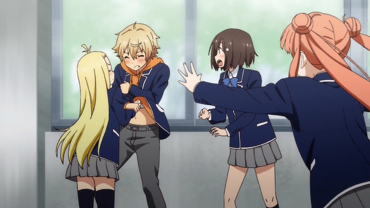 この美術部には問題がある 9話感想 萌香ちゃんと部長の組み合わせ微笑ましい 宇佐美さん罪作り 画像 ポンポコにゅーす ファン特化型アニメ感想サイト