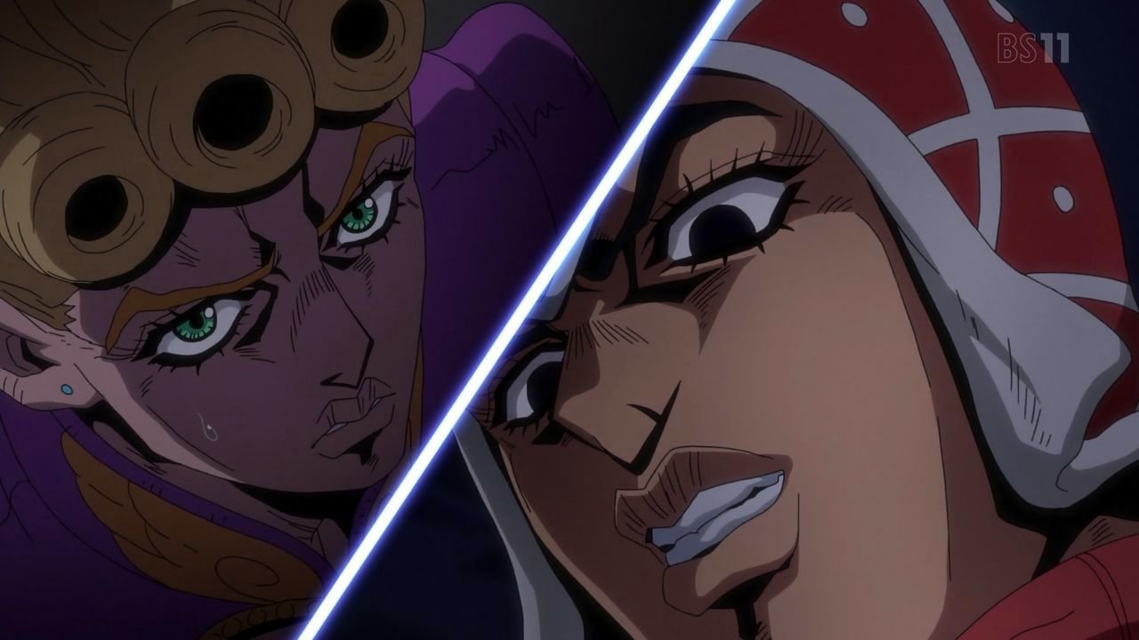 ジョジョの奇妙な冒険 5部 19話感想 ジョルノとミスタはオチまで最高 覚悟とは 暗闇の荒野に 進むべき道を切り開くことだッ 画像 管理人コメント追記 黄金の風 ポンポコにゅーす ファン特化型アニメ感想サイト ジョジョの奇妙な冒険 5部 19話感想 ジョルノとミスタはオチまで最高 覚悟とは 暗闇の荒野に 進むべき道を切り開くことだッ 画像 管理人コメント追記 黄金の風 ポンポコにゅーす ファン特化型アニメ感想サイト