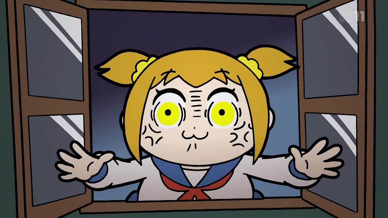 ポプテピピック 1話感想 これは何を求めた結果なの 後半が前半の再放送とか声だけ違うとか どう観ればいい 画像 ポンポコにゅーす ファン特化型アニメ感想サイト