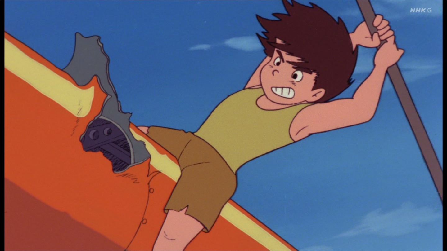 未来少年コナン 第2話感想 画像 おじいとの死別で超人的感情の暴走 疾走感ある激動の旅立ち 実況まとめ ポンポコにゅーす ファン特化型アニメ感想サイト