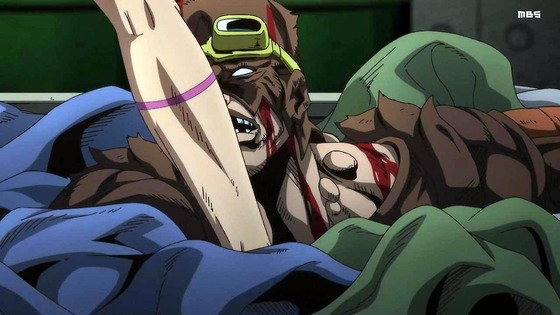 「ジョジョの奇妙な冒険 6部」11話感想 (108)