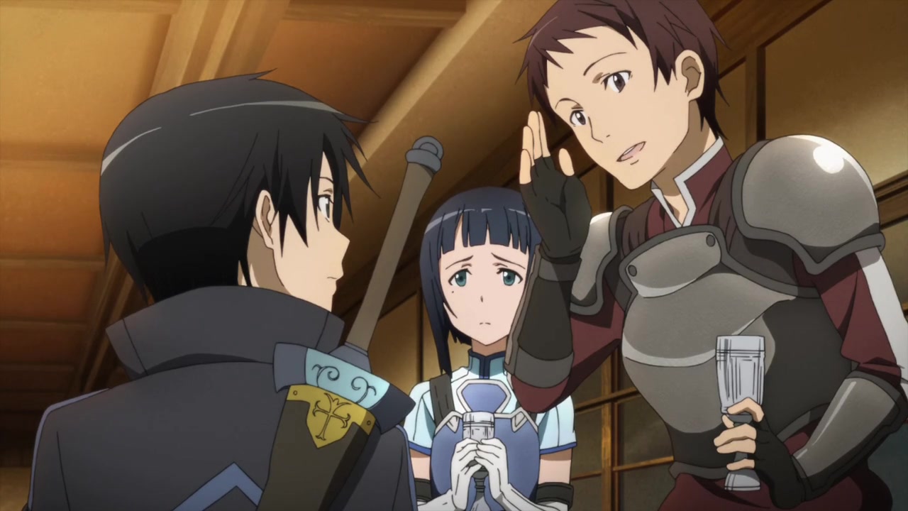Sao ソードアート オンライン 3話感想 サチとの邂逅 尾を引く別れ 結論 やっぱり茅場晶彦は外道 1期アインクラッド編 ポンポコにゅーす ファン特化型アニメ感想サイト Sao ソードアート オンライン 3話感想 サチとの邂逅 尾を引く別れ 結論 やっぱり茅場晶彦は外道 1期アインクラッド編 ポンポコにゅーす ファン特化型アニメ感想サイト