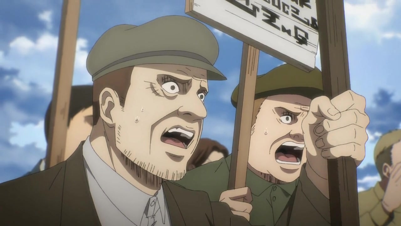 進撃の巨人 71話 4期 12話 感想 芸術が爆発 顕在化する火種 イェーガー派の謀略とザックレーの死 ガビ達を連れたサシャ家族 潜むピーク 今ですら嵐の前の静けさ 実況まとめ ポンポコにゅーす ファン特化型アニメ感想サイト 進撃の巨人 71話 4期 12話 感想 芸術が爆発 顕在化する火種 イェーガー派の謀略とザックレーの死 ガビ達を連れたサシャ家族 潜むピーク 今ですら嵐の前の静けさ 実況まとめ ポンポコにゅーす ファン特化型アニメ感想サイト