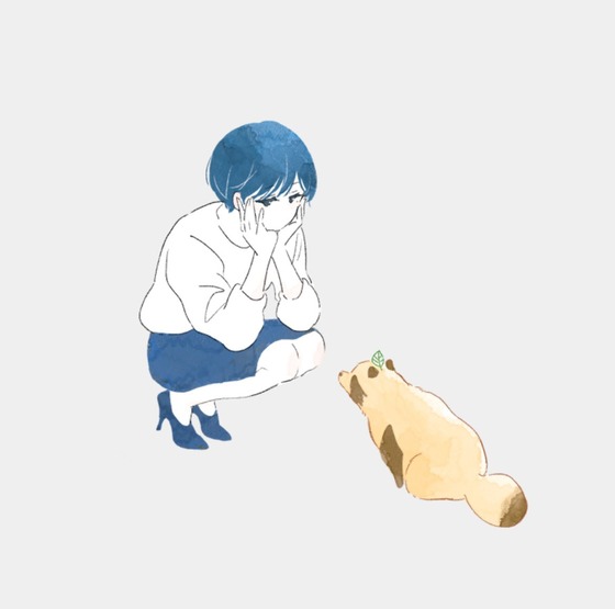 雨と君と、