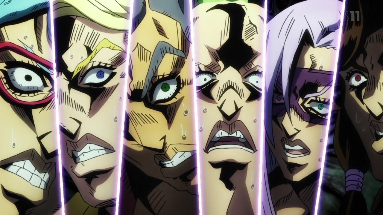 ジョジョ 5部アニメ第10話で暗殺者チーム全員登場 輪切りのソルベ で大胆な原作補完 ファンは大いに納得と歓喜 管理人コメント ネタバレ注意 ポンポコにゅーす ファン特化型アニメ感想サイト ジョジョ 5部アニメ第10話で暗殺者チーム全員登場 輪切りのソルベ で大胆な原作補完 ファンは大いに納得と歓喜 管理人コメント ネタバレ注意 ポンポコにゅーす ファン特化型アニメ感想サイト