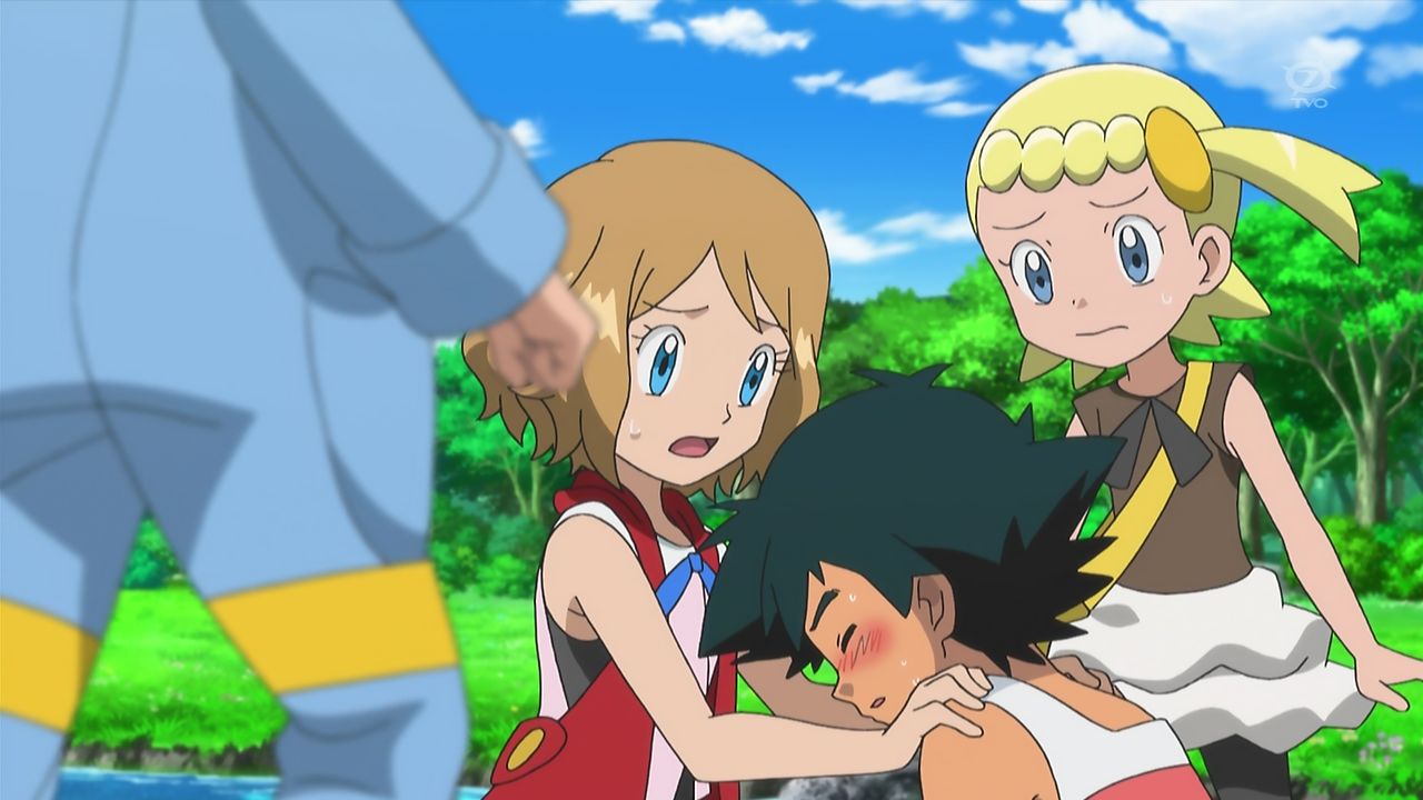 画像 ポケットモンスター 今週のアニメ ポケモンxy Z 第22話 でサトシの服を着た男装セレナが可愛過ぎると大評判に ポンポコにゅーす ファン特化型アニメ感想サイト