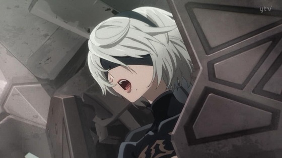 「NieRAutomata Ver1.1a」ニーア オートマタ 1話感想 (6)