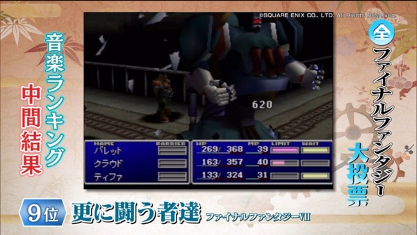 FFシリーズ人気ランキング「全ファイナルファンタジー大投票」 (6)