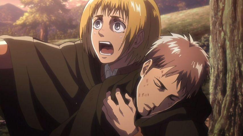 進撃の巨人 Season2 37話感想 ハンネスさん 絶望に笑うエレンと涙のミカサ 真実は壁を超えた先に 画像 2期 12話 最終回 ポンポコにゅーす ファン特化型アニメ感想サイト