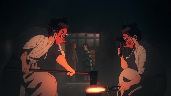 「鬼滅の刃」刀鍛冶の里編 1話感想 (105)