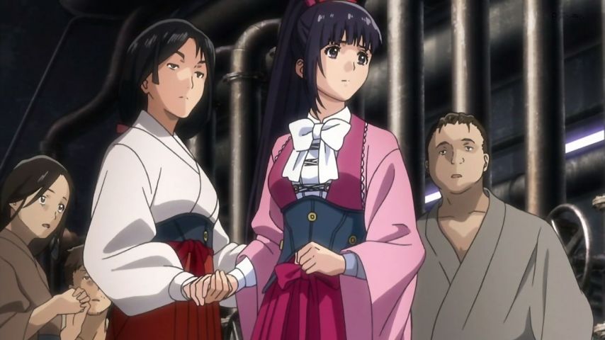 甲鉄城のカバネリ 3話感想 生駒の決意表明 無名が欲する血 菖蒲様の指導者の器 画像 ポンポコにゅーす ファン特化型アニメ感想サイト