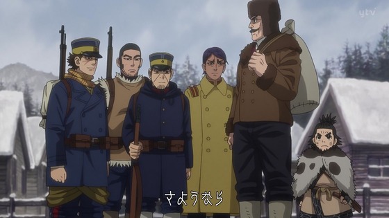 「ゴールデンカムイ」27話(3期 3話)感想 (35)