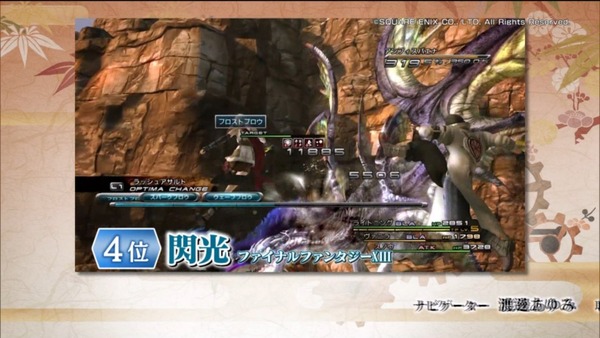 FFシリーズ人気ランキング「全ファイナルファンタジー大投票」 (11)