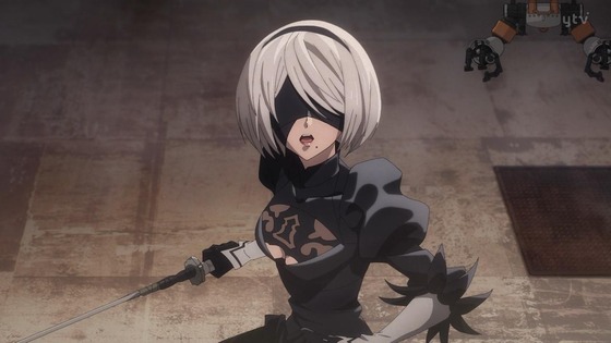 「NieRAutomata Ver1.1a」ニーア オートマタ 1話感想 (34)