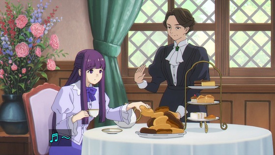 「葬送のフリーレン」フェルンはアニメ化で腹ペコ食いしん坊娘 (6)
