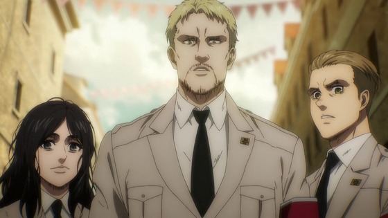 「進撃の巨人」63話(4期 4話)感想 実況まとめ (140)