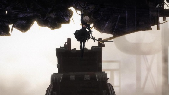 「NieRAutomata Ver1.1a」ニーア オートマタ 1話感想 (37)
