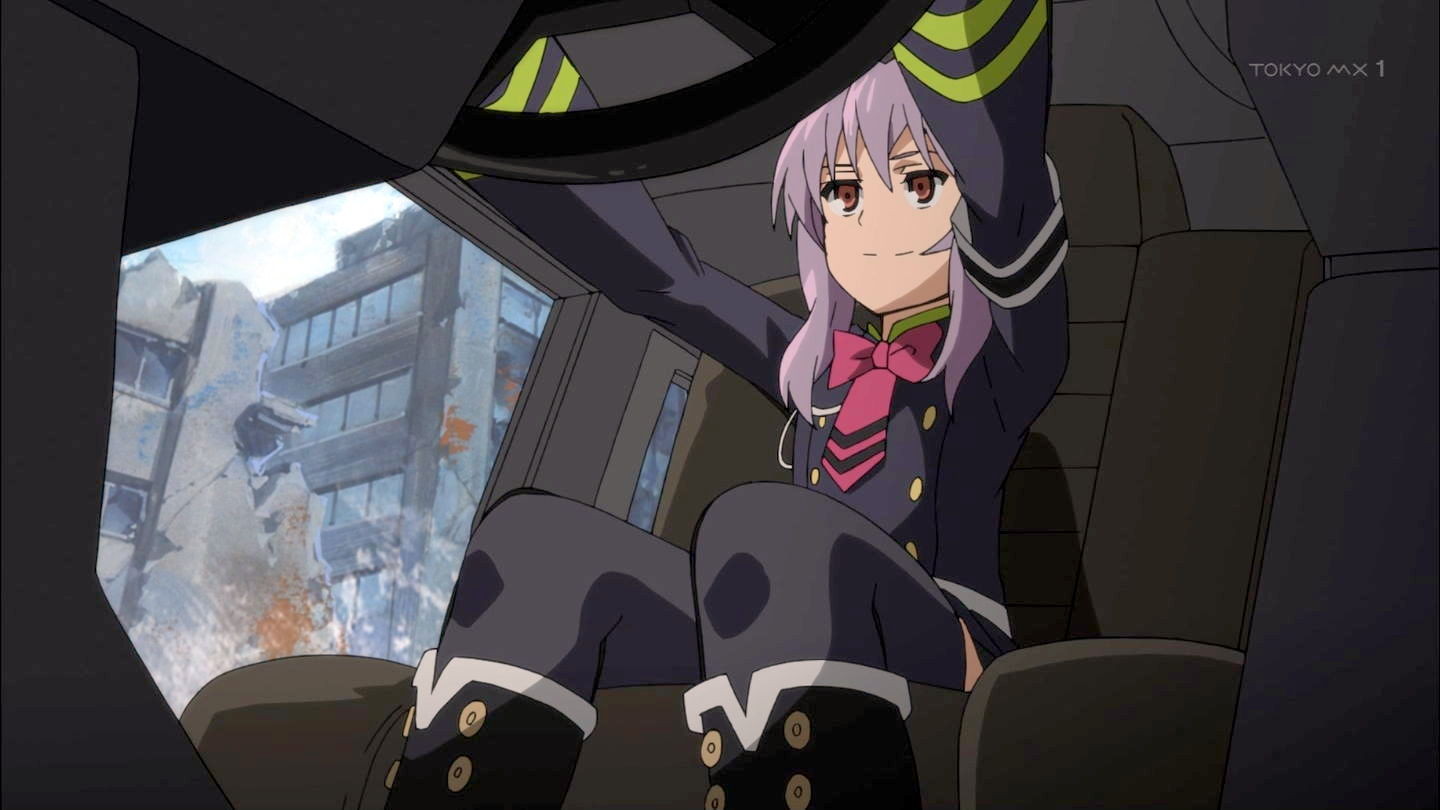 終わりのセラフ 8話感想 Goシノア号 モノの数分でスクラップに みっちゃんチョロイン 画像追加版 ポンポコにゅーす ファン特化型アニメ感想 サイト