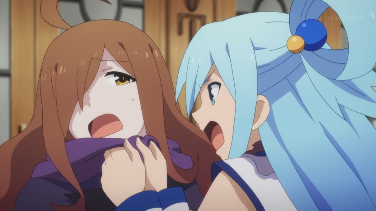 この素晴らしい世界に祝福を 8話感想 リッチーのウィズ登場 豪華なお化け屋敷で共同生活開始 画像 ポンポコにゅーす ファン特化型アニメ感想サイト