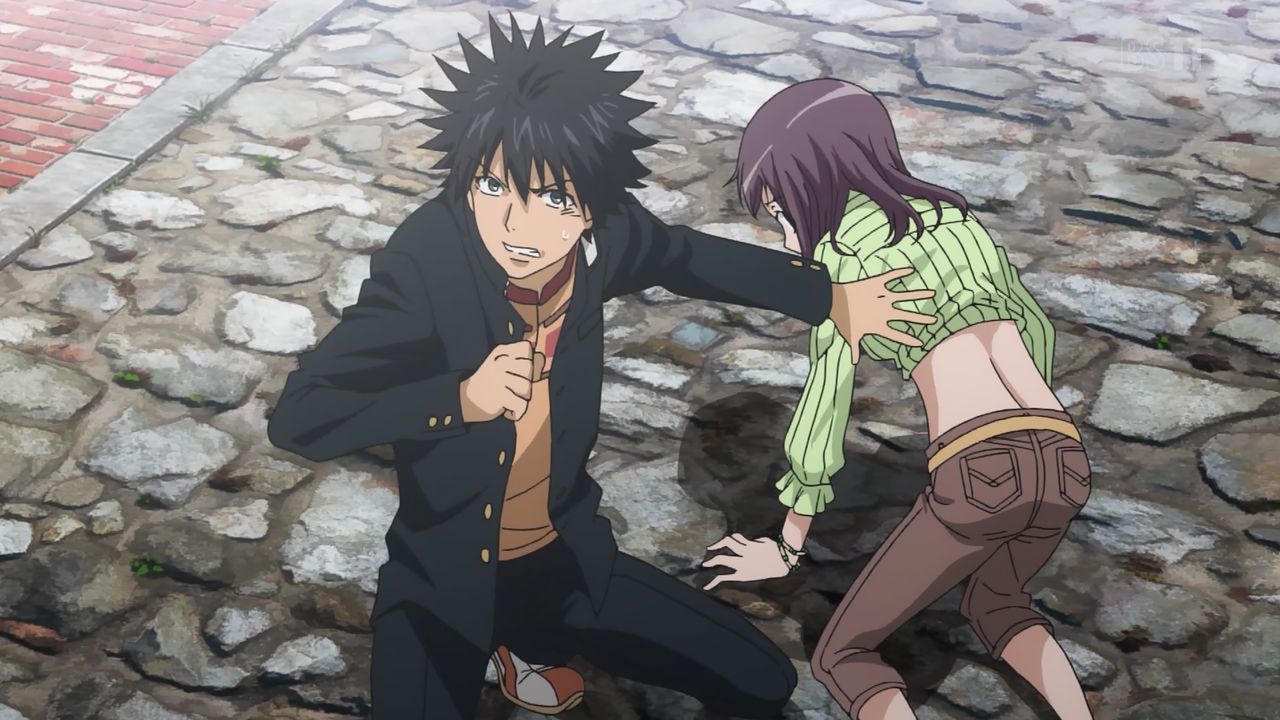 「とある魔術の禁書目録」3期 2話感想 神の右席、左方のテッラ、上条さん五和と衝突！！(画像、修正) ポンポコ