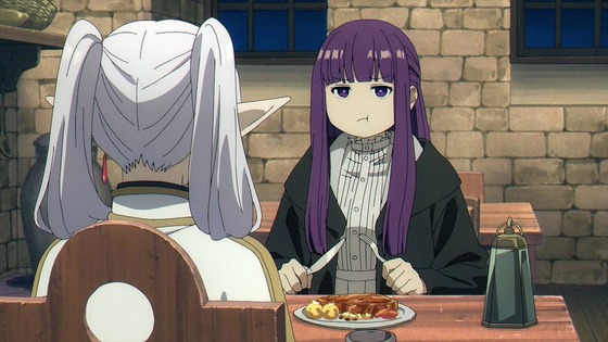 「葬送のフリーレン」フェルンはアニメ化で腹ペコ食いしん坊娘 (5)