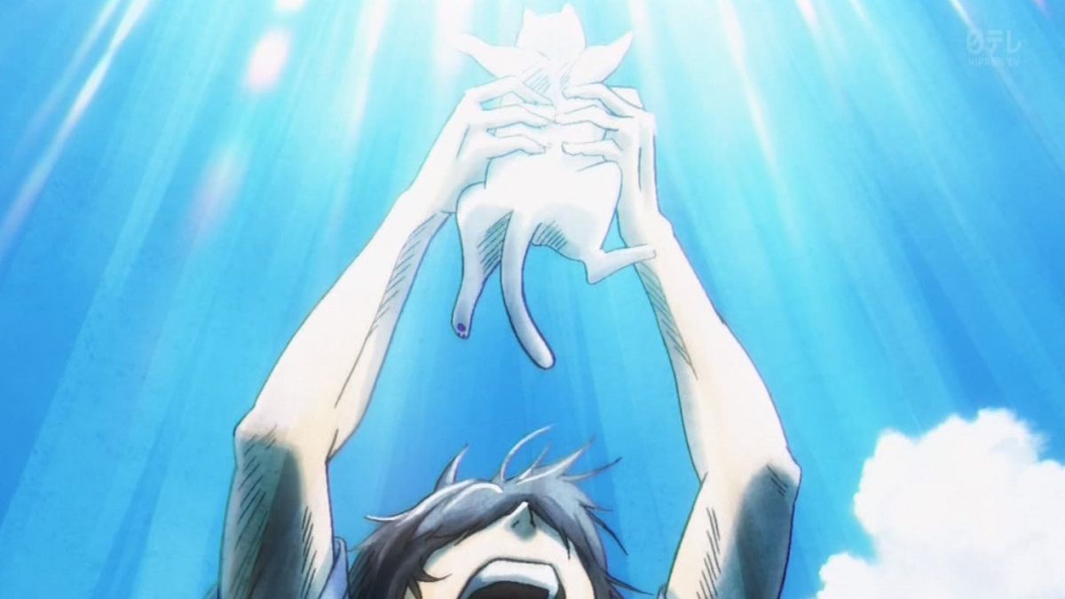 ばらかもん 4話感想 可愛いネコに癒され 厳ついオヤジに怒鳴られ 先生はまた一歩先へ進んでいく みじかもん付き ポンポコにゅーす ファン特化型アニメ感想サイト