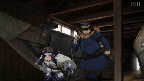 「ゴールデンカムイ」43話(4期 7話)感想 (19)
