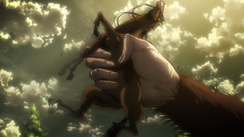 進撃の巨人 Season2 26話感想 2期始まっていきなりミケが 今作らしいどうしようもない惨さを痛感 画像 2期 1話 ポンポコにゅーす ファン特化型アニメ感想サイト