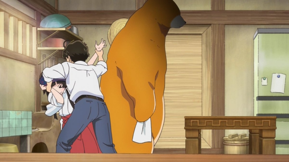 くまみこ 8話感想 水かけご飯って まちナツ2人で料理 なめこ売り少女まちの悲壮感 画像 ポンポコにゅーす ファン特化型アニメ感想サイト