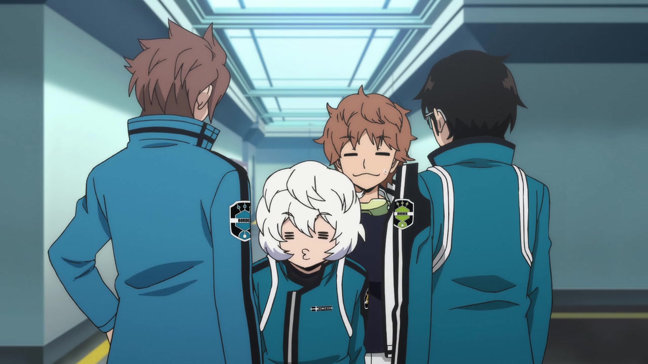 ワールドトリガー 3期 10話感想 にのまる最高 イケメンがイケメンなスーツ着てイケボで喋るんやで イケメンに決まってるやん ワートリ3rdシーズン実況まとめ コメント追記 ポンポコにゅーす ファン特化型アニメ感想サイト