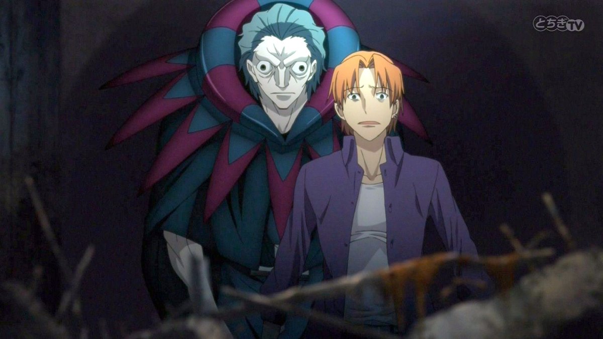 Fate Zero 13話感想 二つの名コンビ 闇のキャスター組と光のライダー組 集結交錯する第一局面ラスト 実況 画像 ポンポコにゅーす ファン特化型アニメ感想サイト