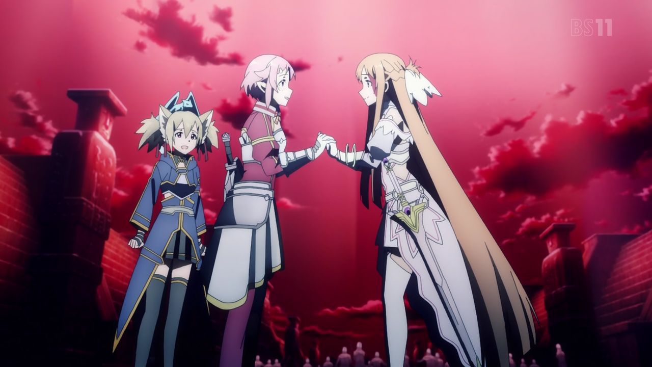 Sao ソードアート オンライン アリシゼーション 3期 第14話感想 仲間結集 キリトガールズ達の中にあるイメージが光明 一方ベルクーリおじさまが War Of Underworld ポンポコにゅーす ファン特化型アニメ感想サイト