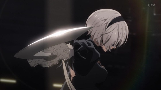 「NieRAutomata Ver1.1a」ニーア オートマタ 1話感想 (7)