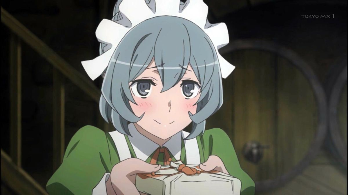 ダンまち 2話感想 神土下座で神製ナイフをゲット でもデートが優先なんだぜ 画像追加版 ダンジョンに出会いを求めるのは間違っているだろうか ポンポコにゅーす ファン特化型アニメ感想サイト