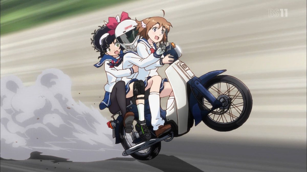 ばくおん 8話感想 ハンマーで滅多打ちにしても大丈夫 これがホンダのカブ 画像 ポンポコにゅーす ファン特化型アニメ感想サイト ばくおん 8話感想 ハンマーで滅多打ちにしても大丈夫 これがホンダのカブ 画像 ポンポコにゅーす ファン特化型アニメ感想サイト