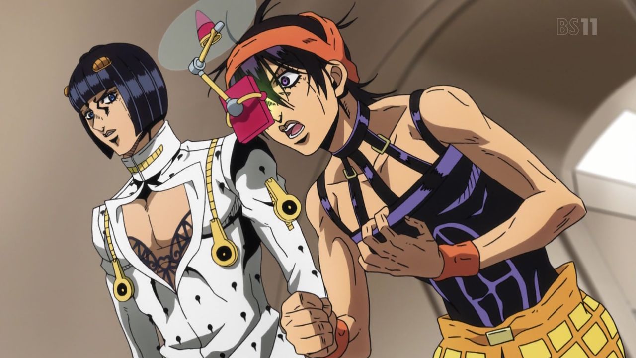 「ジョジョの奇妙な冒険 5部」24話感想 逃げられないノトーリアス・B・I・G戦！トリッシュの変化、護られているだけ