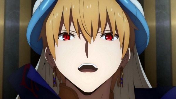 Fate Grand Order Fgo 2話感想 アナを引き連れマーリン登場 暴君 賢王 ギルガメッシュと対面 画像 絶対魔獣戦線バビロニア ポンポコにゅーす ファン特化型アニメ感想サイト