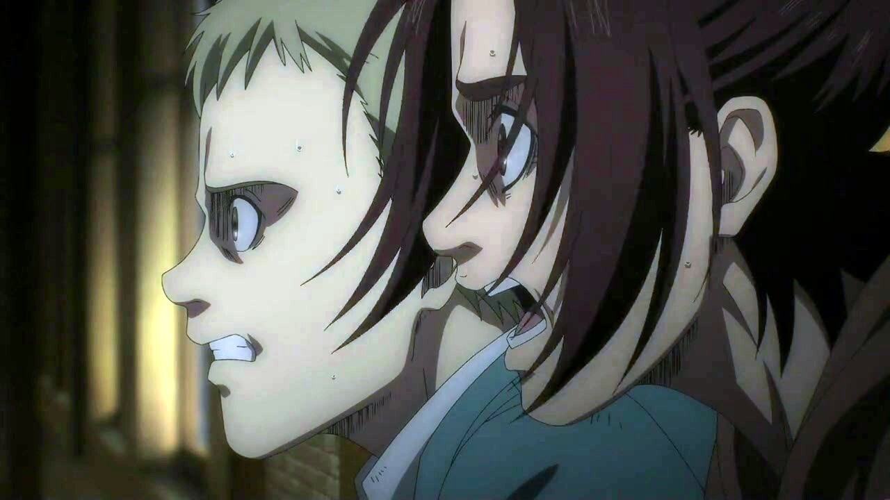 進撃の巨人 67話 4期 8話 感想 ジーク イェーガーという驚異 こそ彼以外にとっての誤算 局面の変わる度に笑うエレン ミカサすら涙させる死 サシャ 実況まとめ ポンポコにゅーす ファン特化型アニメ感想サイト