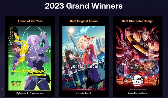 Crunchyroll AnimeAwards2023