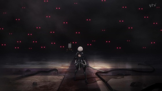 「NieRAutomata Ver1.1a」ニーア オートマタ 1話感想 (8)
