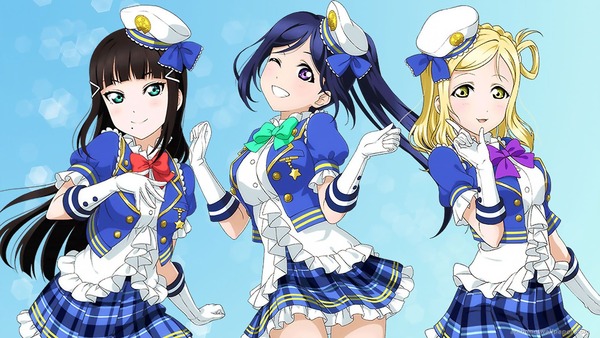 松浦果南 黒澤ダイヤ 小原鞠莉 (1)