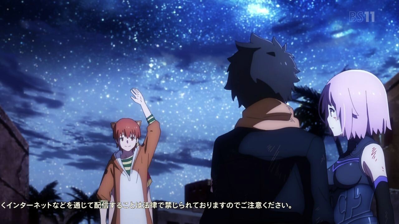 Fate Grand Order Fgo 21話感想 画像 最終回はエピローグ 藤丸とマシュの冒険は終局特異点 冠位時間神殿ソロモンに続く Grand Order 絶対魔獣戦線バビロニア ポンポコにゅーす ファン特化型アニメ感想サイト