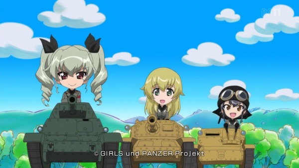 ガールズ&パンツァー これが本当のアンツィオ戦です (210)