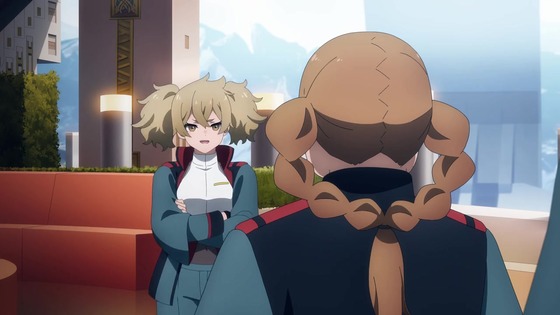 「ガンダム 水星の魔女」レネVSリリッケ (1)