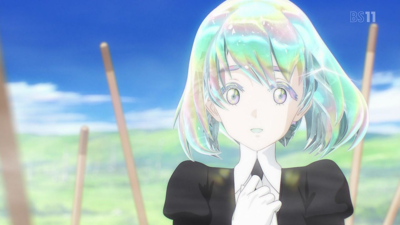 宝石の国 2話感想 この気持ちになんて名前をつければいいの ダイヤが愛おしい 今回も全て美しく見惚れる 画像 追記 ポンポコにゅーす ファン特化型アニメ感想サイト
